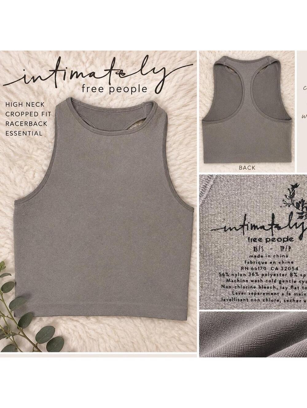 Free People Intimately Gray Tank Top – XS/S